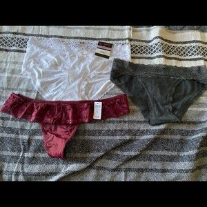 NWT 3 pair of Women’s panties